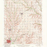 United States Geological Survey Clinton, OK (1957, 62500-Scale) digital map