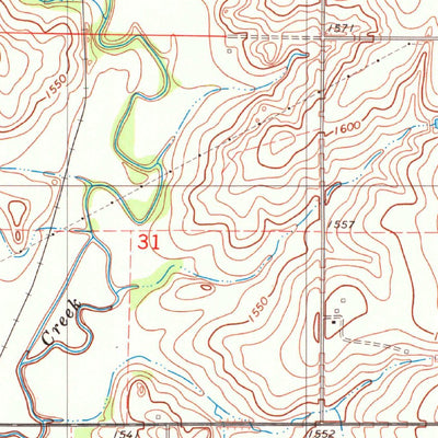 United States Geological Survey Clinton, OK (1983, 24000-Scale) digital map