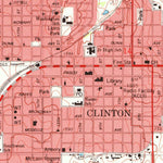 United States Geological Survey Clinton, OK (1983, 24000-Scale) digital map