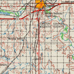 United States Geological Survey Clinton, OK-TX (1955, 250000-Scale) digital map