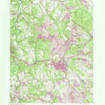 United States Geological Survey Clinton, PA (1954, 24000-Scale) digital map