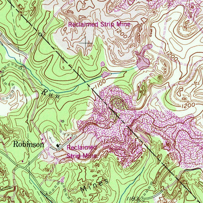 United States Geological Survey Clinton, PA (1954, 24000-Scale) digital map