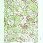 United States Geological Survey Clinton, PA (1998, 24000-Scale) digital map