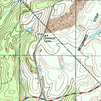 United States Geological Survey Clinton, PA (1998, 24000-Scale) digital map