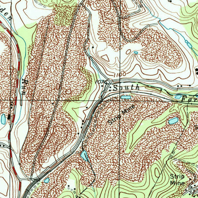 United States Geological Survey Clinton, PA (1998, 24000-Scale) digital map