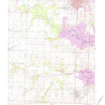 United States Geological Survey Clinton South, MO (1953, 24000-Scale) digital map