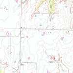 United States Geological Survey Clinton South, MO (1953, 24000-Scale) digital map