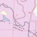 United States Geological Survey Clinton South, MO (1953, 24000-Scale) digital map