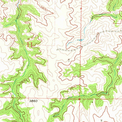 United States Geological Survey Clinton SW, NE (1969, 24000-Scale) digital map