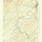 United States Geological Survey Clinton, TN (1946, 24000-Scale) digital map