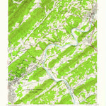 United States Geological Survey Clinton, TN (1952, 24000-Scale) digital map