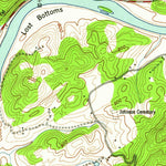 United States Geological Survey Clinton, TN (1952, 24000-Scale) digital map