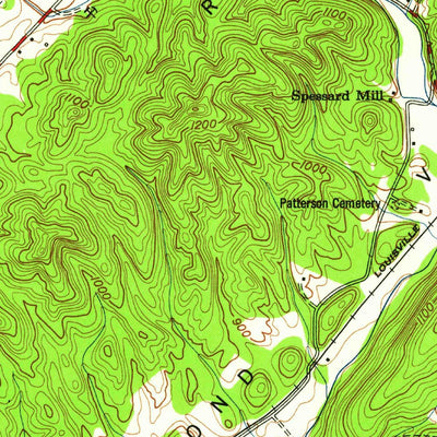United States Geological Survey Clinton, TN (1952, 24000-Scale) digital map