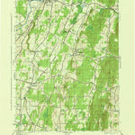 United States Geological Survey Clintondale, NY (1943, 31680-Scale) digital map