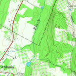 United States Geological Survey Clintondale, NY (1957, 24000-Scale) digital map