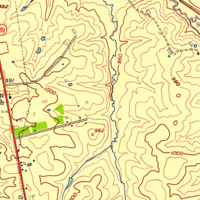 United States Geological Survey Clintonville, KY (1952, 24000-Scale) digital map