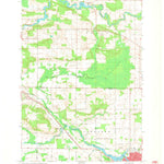 United States Geological Survey Clintonville North, WI (1970, 24000-Scale) digital map