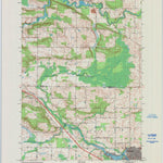 United States Geological Survey Clintonville North, WI (1993, 24000-Scale) digital map
