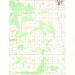 United States Geological Survey Clintonville South, WI (1970, 24000-Scale) digital map