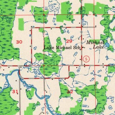 United States Geological Survey Clintonville, WI (1955, 48000-Scale) digital map