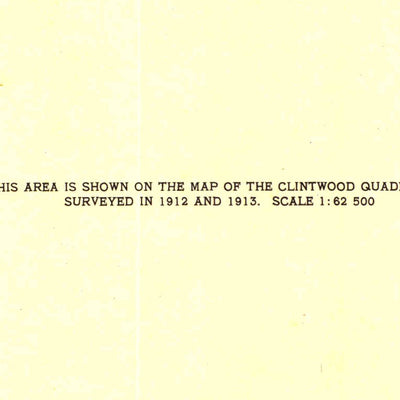 United States Geological Survey Clintwood, VA-KY (1954, 24000-Scale) digital map