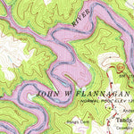United States Geological Survey Clintwood, VA-KY (1963, 24000-Scale) digital map