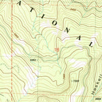 United States Geological Survey Clio, CA (1981, 24000-Scale) digital map