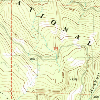 United States Geological Survey Clio, CA (1981, 24000-Scale) digital map