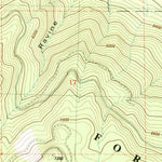 United States Geological Survey Clio, CA (1981, 24000-Scale) digital map