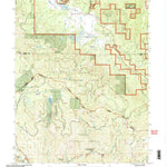 United States Geological Survey Clio, CA (2000, 24000-Scale) digital map