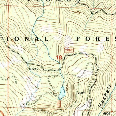 United States Geological Survey Clio, CA (2000, 24000-Scale) digital map