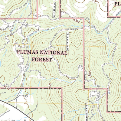 United States Geological Survey Clio, CA (2021, 24000-Scale) digital map