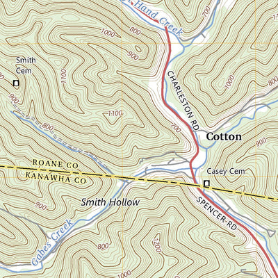 United States Geological Survey Clio, WV (2023, 24000-Scale) digital map