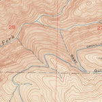 United States Geological Survey Clipper Mills, CA (1950, 24000-Scale) digital map