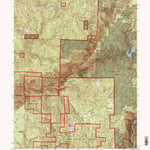 United States Geological Survey Clipper Mills, CA (1994, 24000-Scale) digital map
