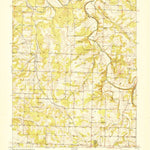 United States Geological Survey Cliquot, MO (1951, 24000-Scale) digital map