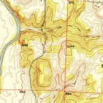 United States Geological Survey Cliquot, MO (1951, 24000-Scale) digital map