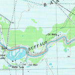 United States Geological Survey Clodine, TX (1982, 24000-Scale) digital map