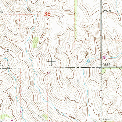 United States Geological Survey Closter, NE (1963, 24000-Scale) digital map