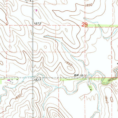 United States Geological Survey Closter NE, NE (1963, 24000-Scale) digital map