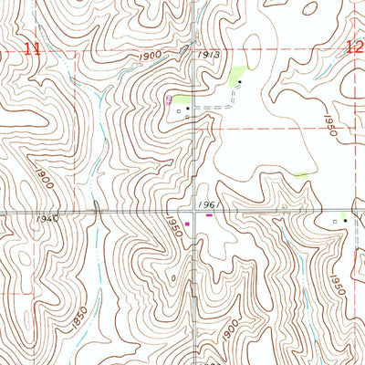 United States Geological Survey Closter NE, NE (1963, 24000-Scale) digital map