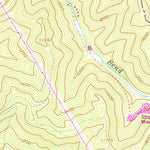 United States Geological Survey Clothier, WV (1963, 24000-Scale) digital map