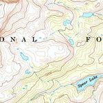 United States Geological Survey Cloud Peak, WY (1967, 24000-Scale) digital map