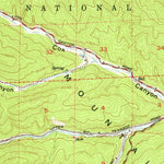 United States Geological Survey Cloudcroft, NM (1952, 62500-Scale) digital map