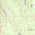 United States Geological Survey Cloudcroft, NM (1977, 24000-Scale) digital map