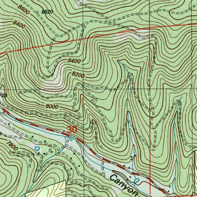 United States Geological Survey Cloudcroft, NM (2004, 24000-Scale) digital map