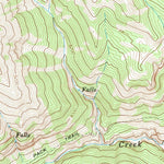 United States Geological Survey Clouds Home Peak, WY (1970, 24000-Scale) digital map