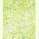 United States Geological Survey Clouds, TN (1936, 24000-Scale) digital map
