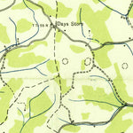 United States Geological Survey Clouds, TN (1936, 24000-Scale) digital map