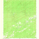 United States Geological Survey Cloudy, OK (1972, 24000-Scale) digital map